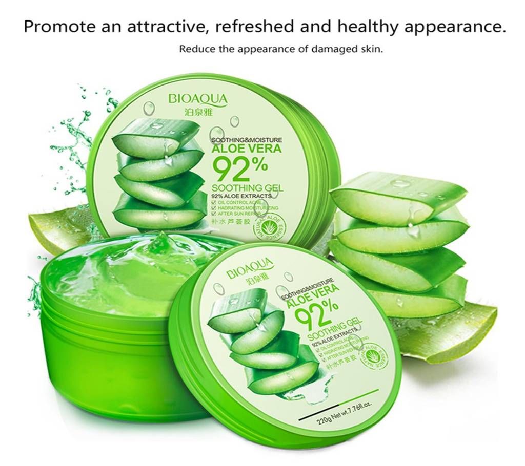 [ NATURE REPUBLIC ] Soothing & Moisture 92% Aloe Vera Soothing Gel