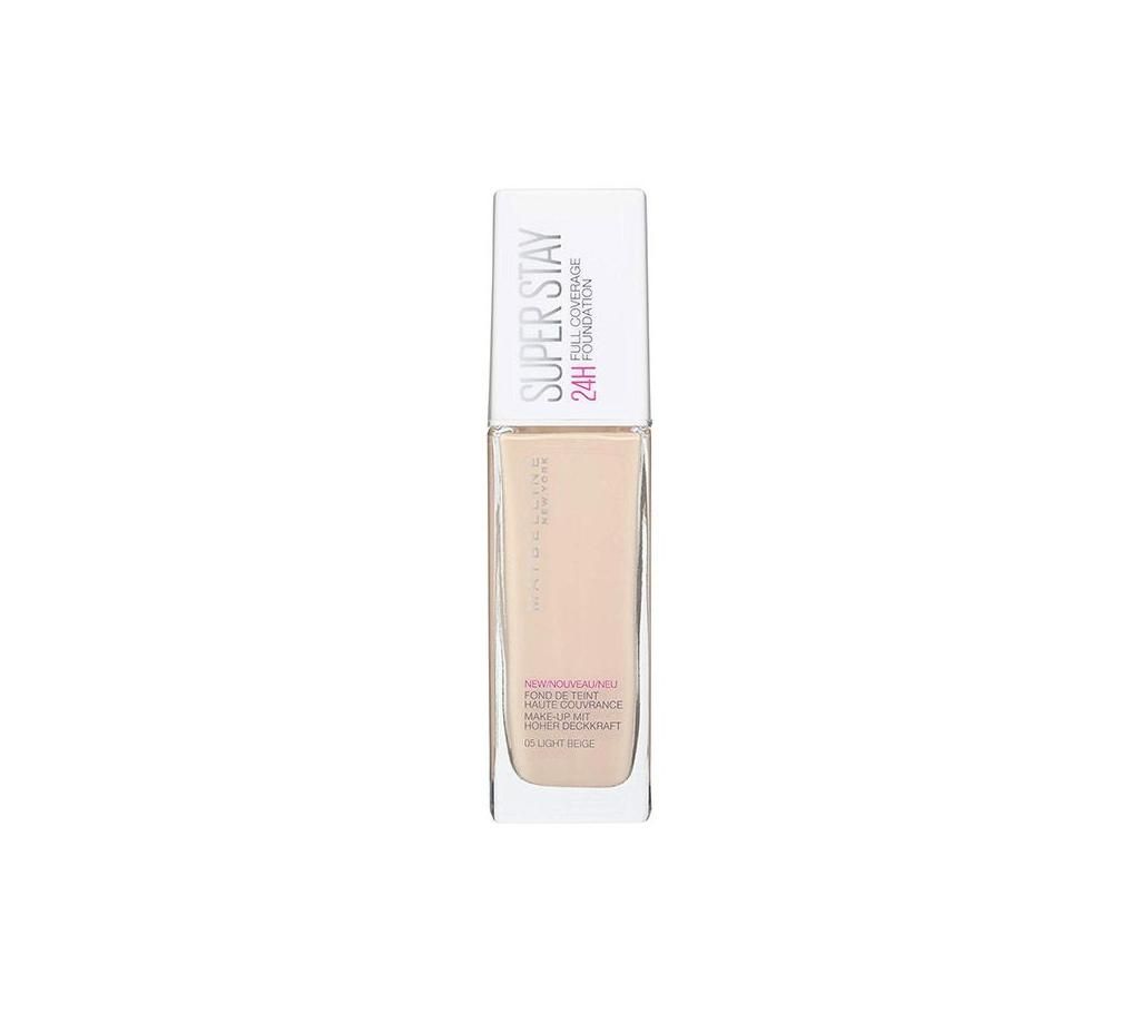 Maybelline Superstay Foundation 24 Hour 05 Light Beige 30ml