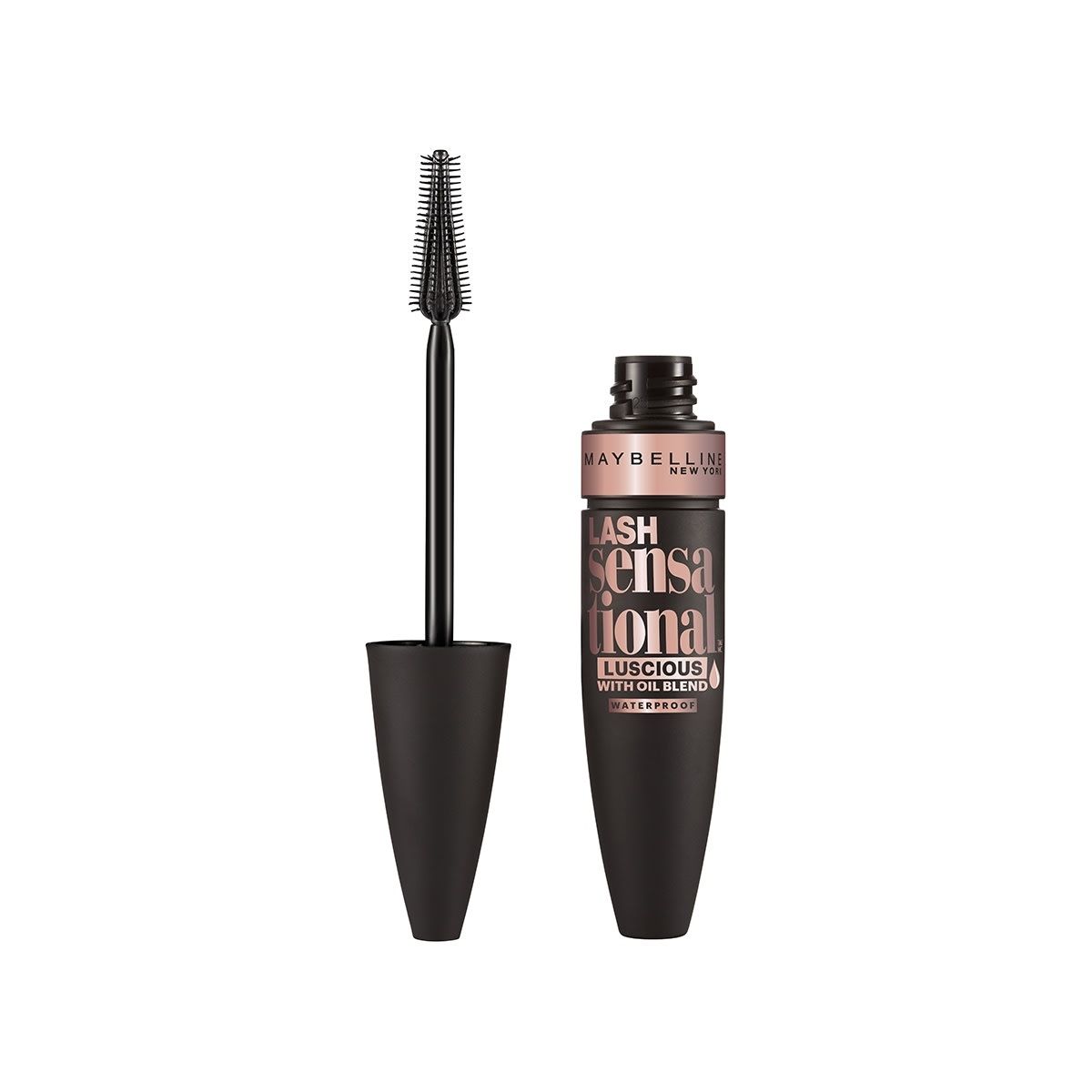 Maybelline Lash Sensational Luscious Lengthening Waterproof Mascara - Very Black