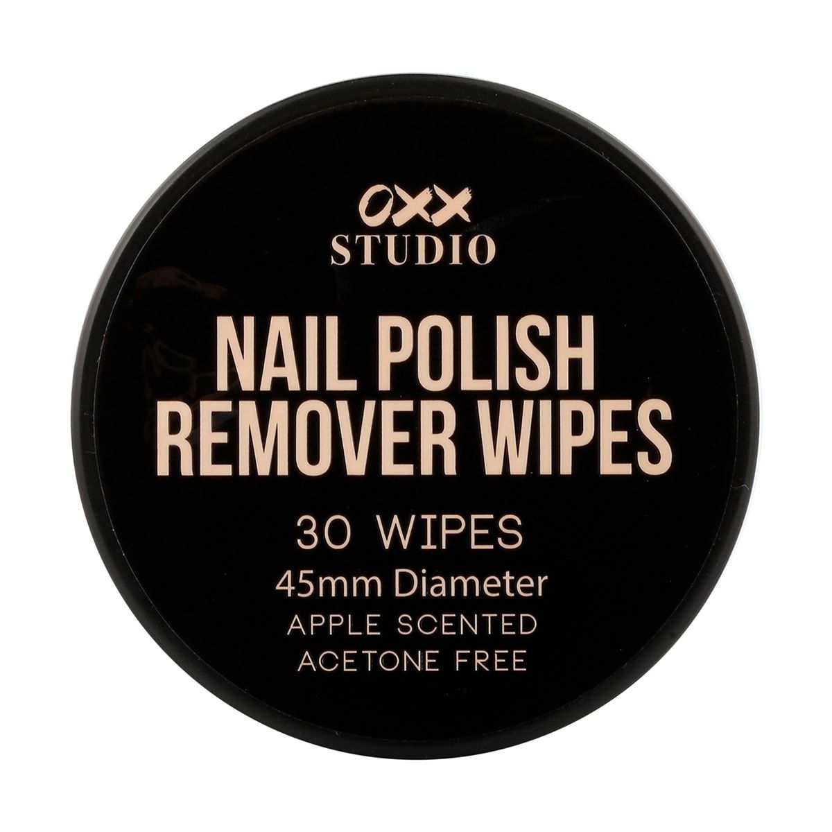OXX Studio 30 Pack Nail Polish Remover Wipes