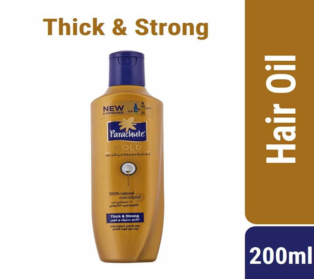 Parachute Gold Hair Oil Thick & Strong Coconut - 200ml