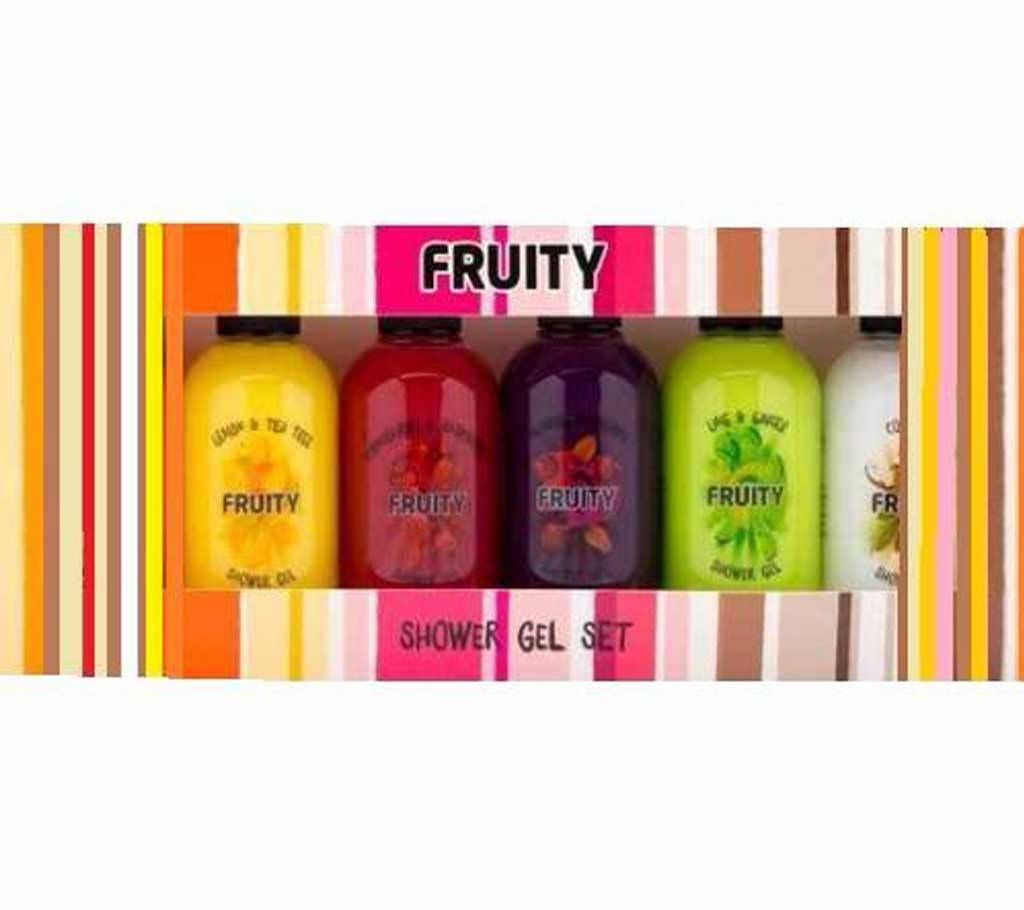 FRUITY 5PCS SHOWER GEL SET