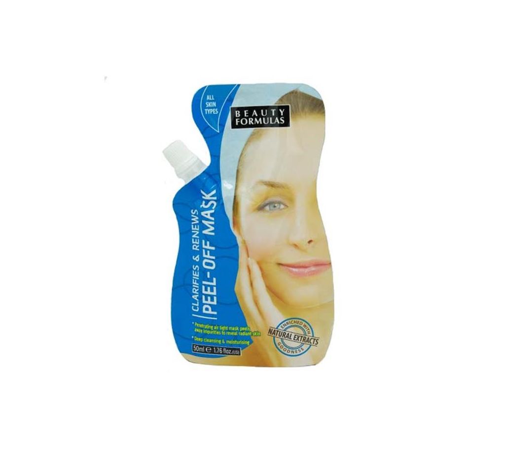 Beauty formulas clarifies & renews peel off mask - UK 