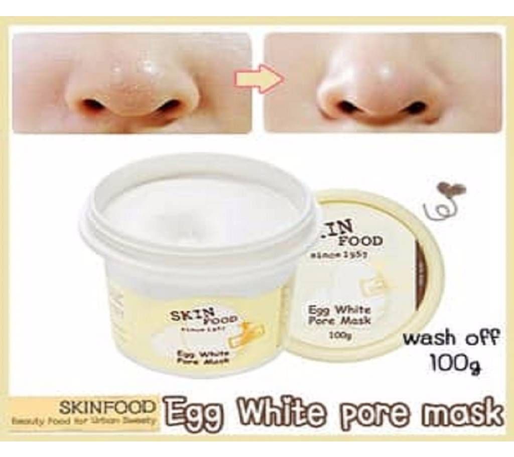 Skin Food egg white pore mask