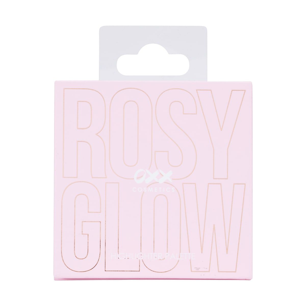 OXX Cosmetics 4 Shades Highlighter Palette - Rosy