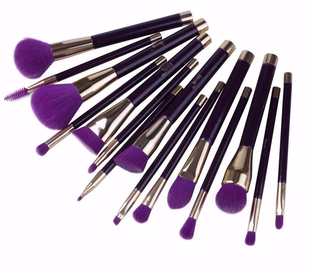 Jessup T114 15pcs Purple/Dark violet Make-up Brush