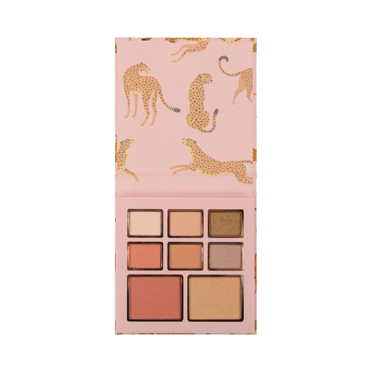 BYS 8 Shades Makeup Palette - Cheetah