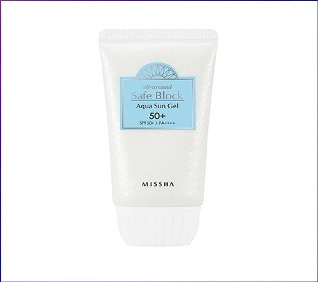 "[ MISSHA]  All Around Safe Block Aqua Sun Gel 50 ml SPF50+/PA++++"