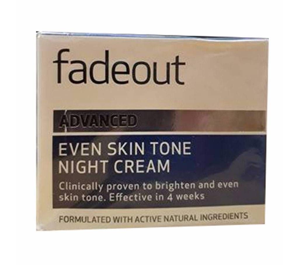 Fadeout Advanced Even Skin Tone Night Cream