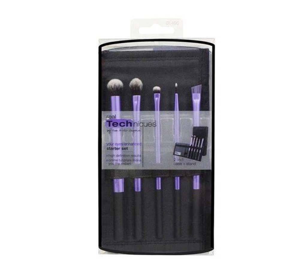 Eye makeup brush set