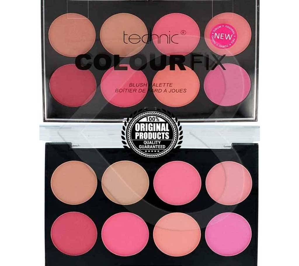 Technic Color Fix Blushon Palatte - UK