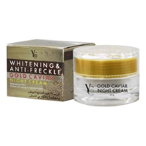 YC Whitening & Anti-Freckle Gold Caviar Night Cream