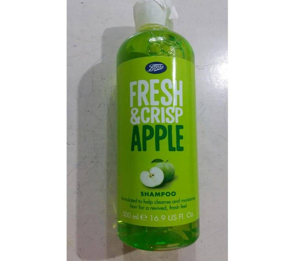 BOOTS FRESH & CRISP APPLE SHAMPOO