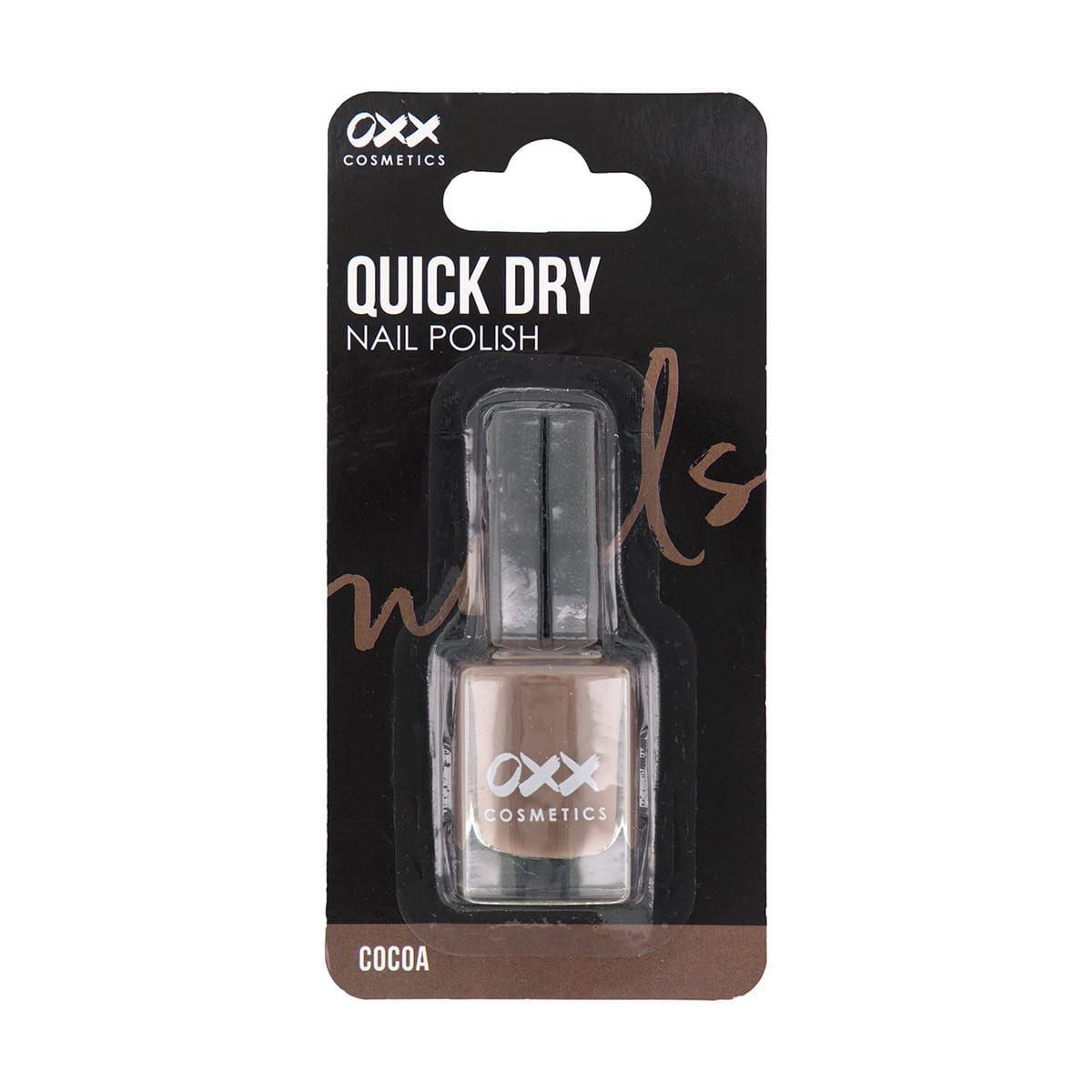 OXX Cosmetics Quick Dry Nail Polish - Cocoa