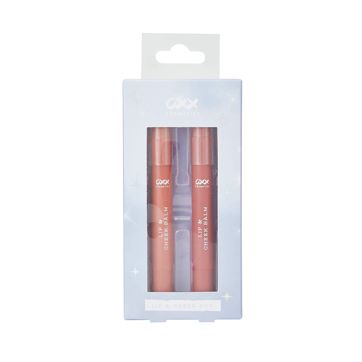 OXX Cosmetics Lip and Cheek Duo - Pink and Orange