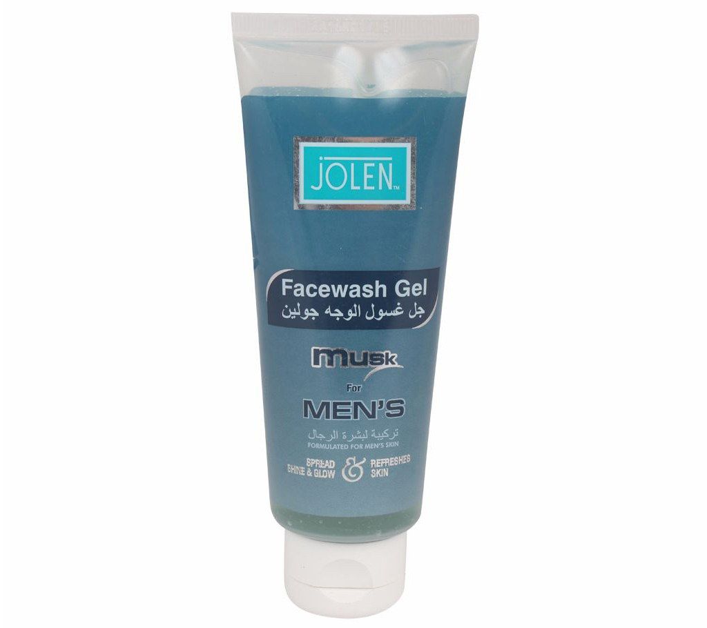 Jolen face wash gel Musk For Men