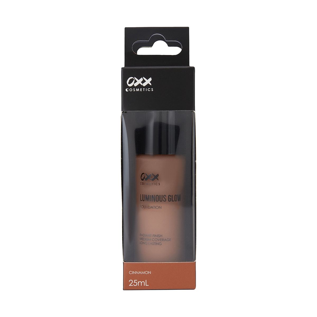 OXX Cosmetics Luminous Glow Foundation - Cinnamon