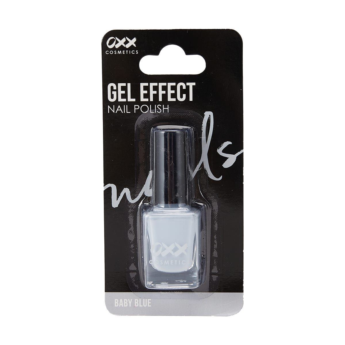 OXX Cosmetics Gel Effect Nail Polish - Baby Blue