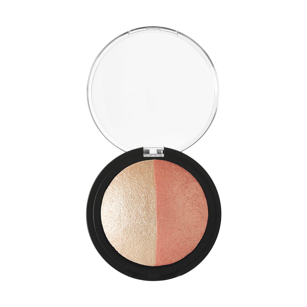 e.l.f. Baked Highlighter & Blush - Rose Gold Look