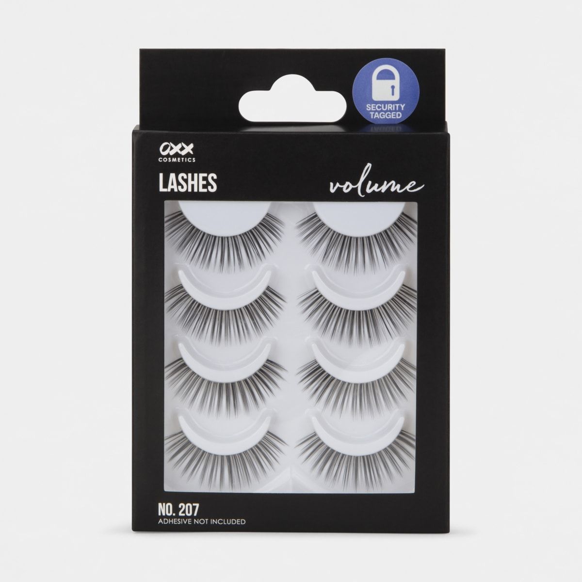 OXX Cosmetics 4 Pack Volume Lashes - Victoria, No. 207
