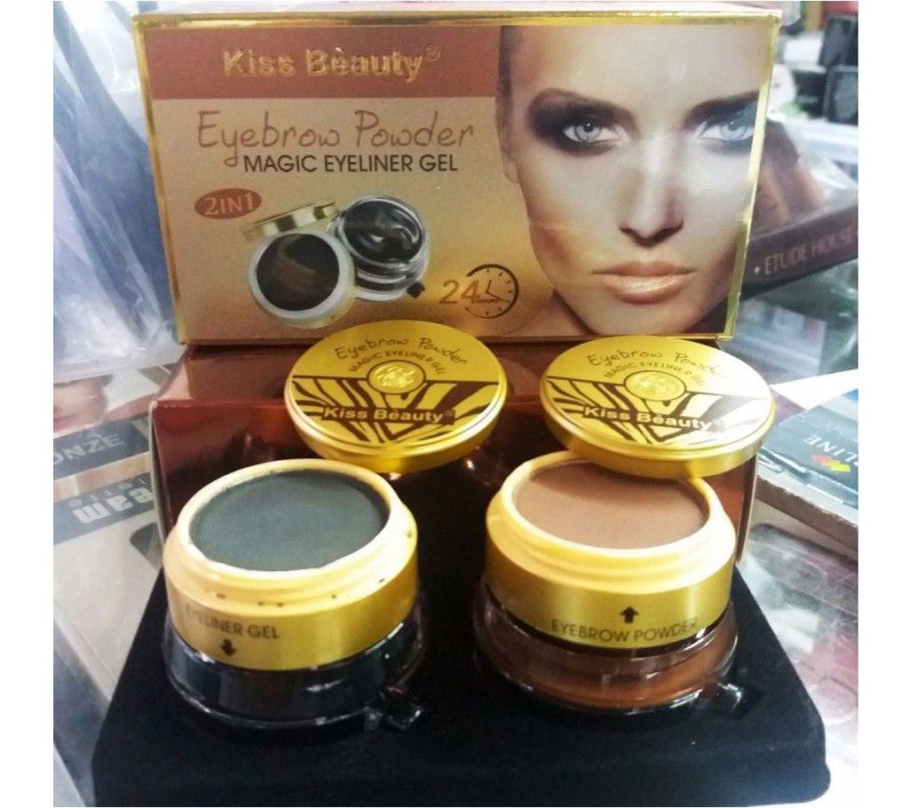 Kiss Beauty Eyebrow Powder & Gel Liner