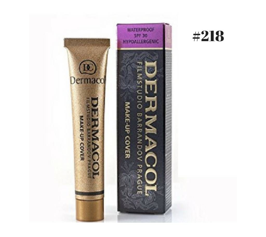 Dermacol foundation tube 218