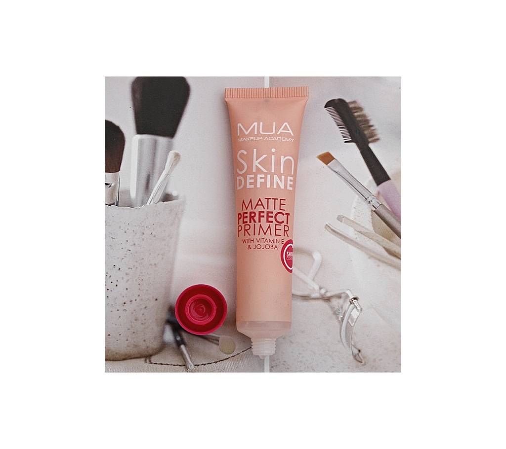 MUA Make up Academy Skin Define Matte Primer Face Foundation 18ml UK