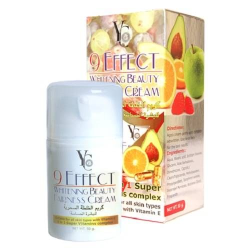 YC 9 in 1 Whitening Beauty Fairness Cream
