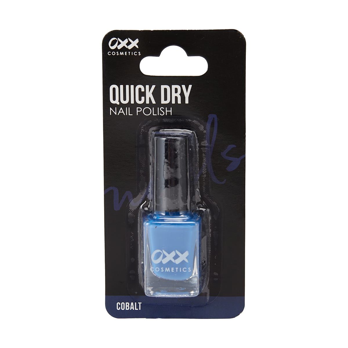 OXX Cosmetics Quick Dry Nail Polish - Cobalt
