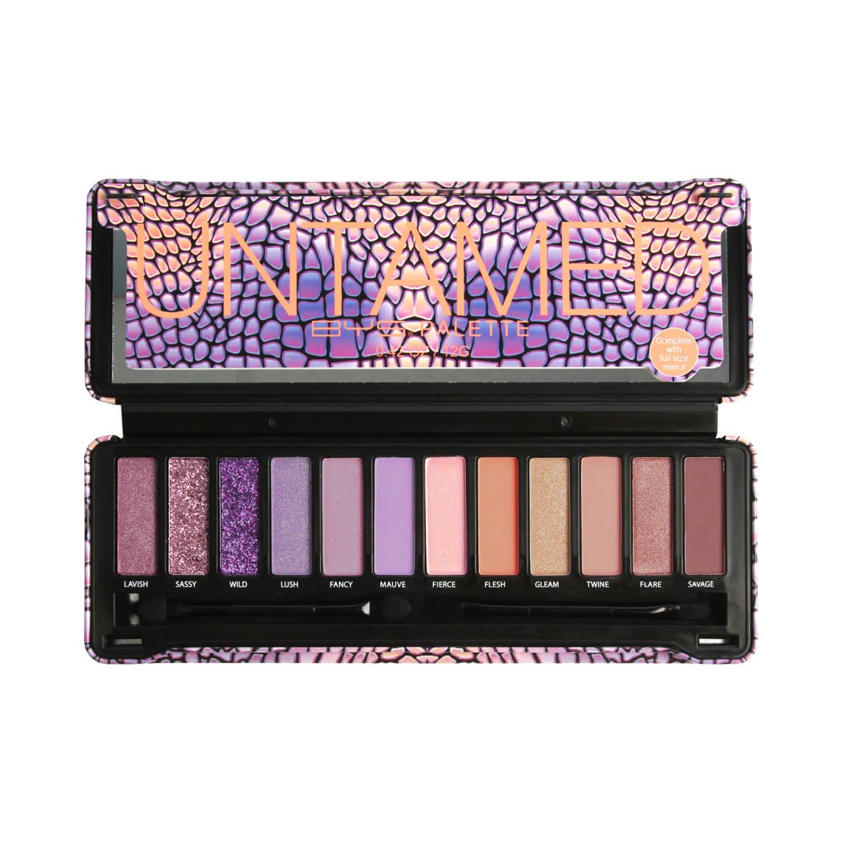 BYS 12 Shades Eyeshadow Palette - Untamed