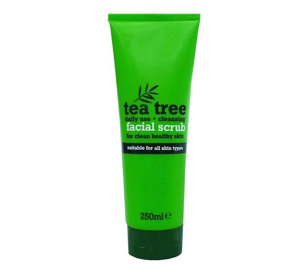 Tea tree Facial scrub UK 