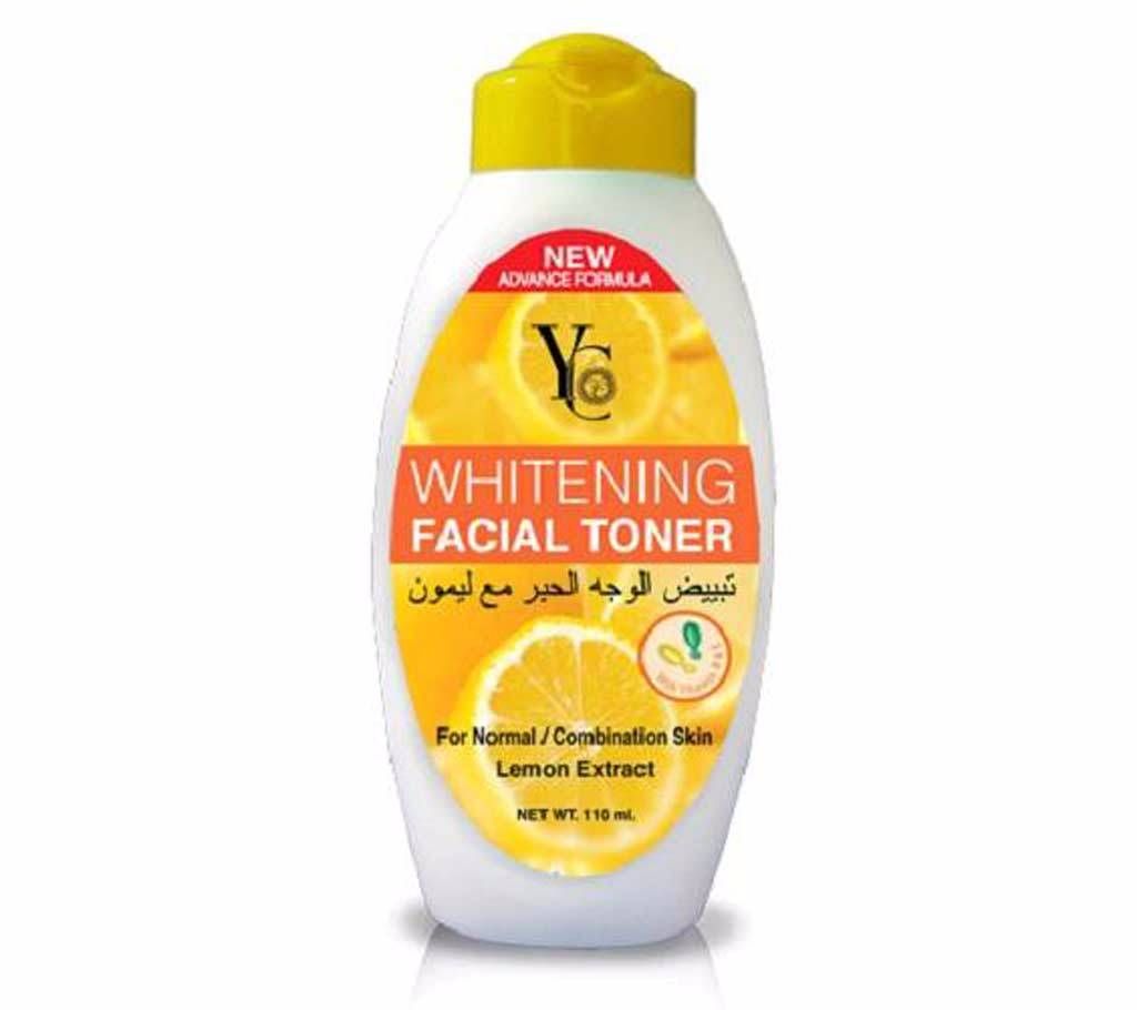 YC Whitening Facial Toner with Lemon Extract