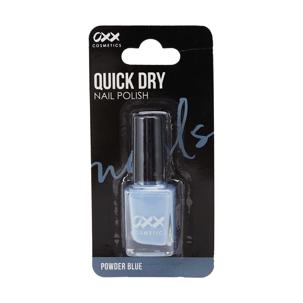 OXX Cosmetics Quick Dry Nail Polish - Powder Blue