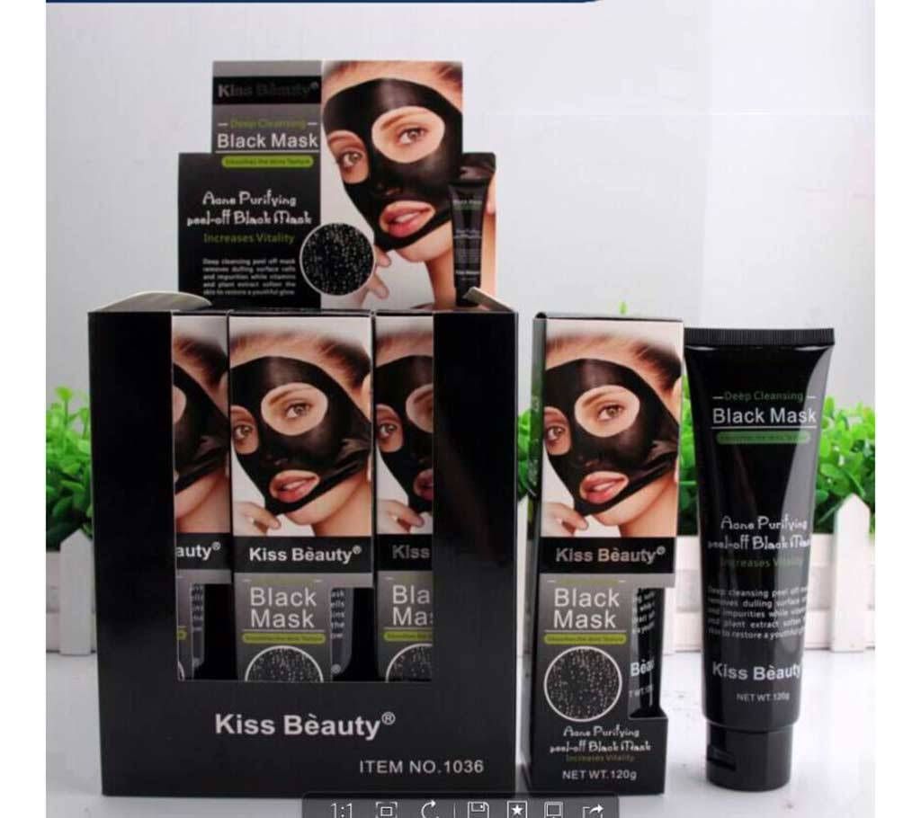 KISS BEAUTY BLACK MASK