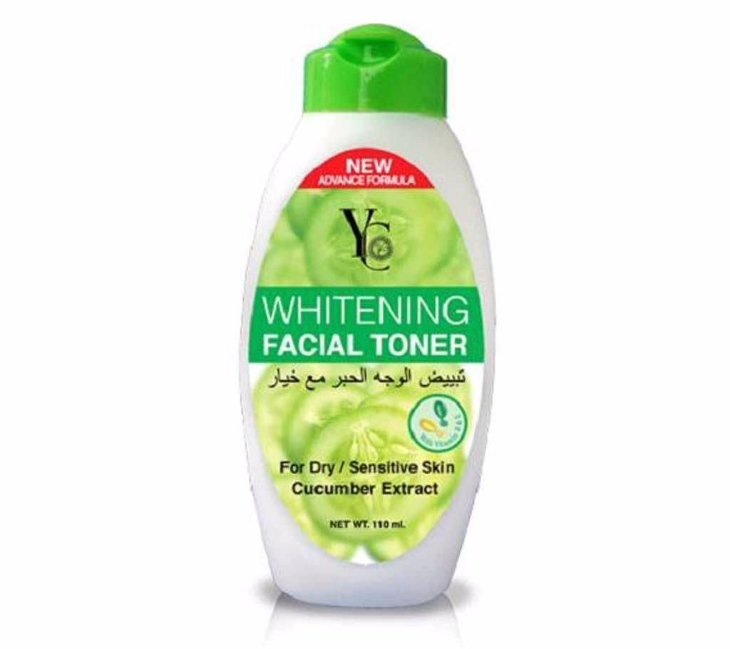 YC Whitening Facial Toner with Cucumber