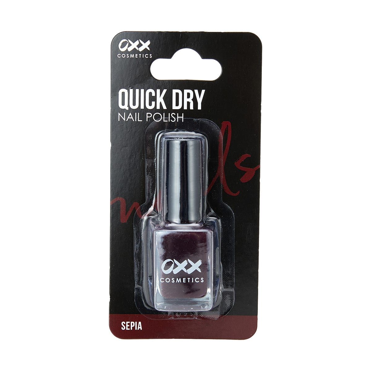 OXX Cosmetics Quick Dry Nail Polish - Sepia