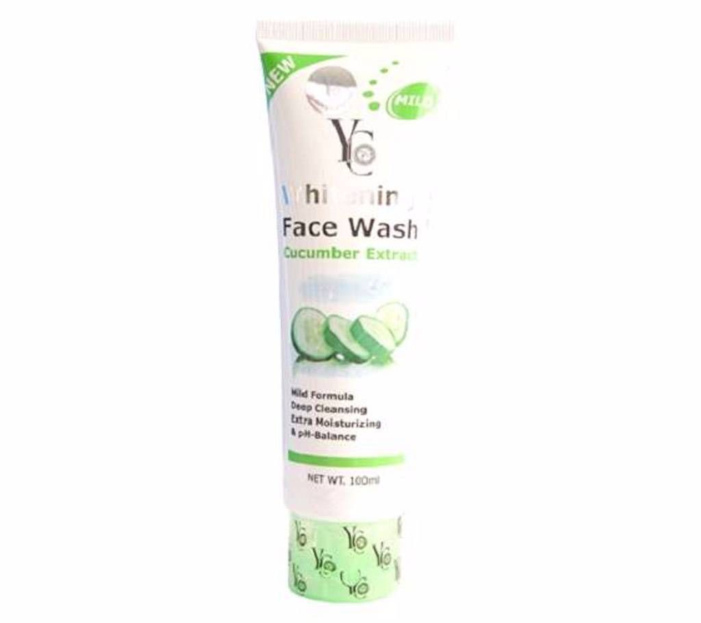 YC Face Wash Whitening Cucumber