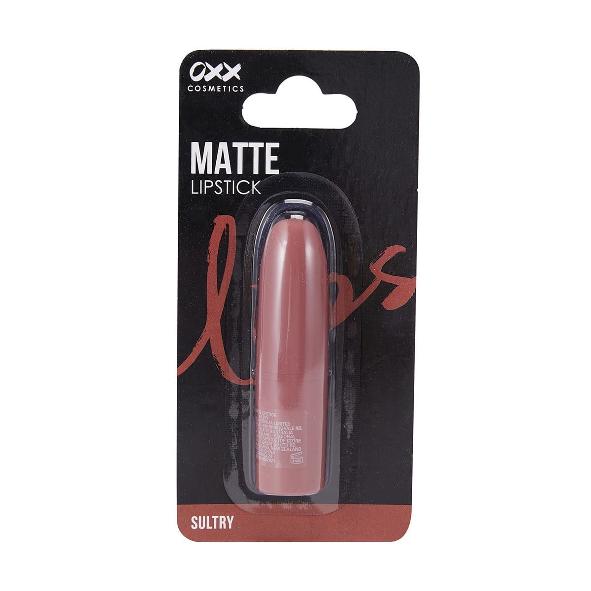 OXX Cosmetics Matte Lipstick - Sultry