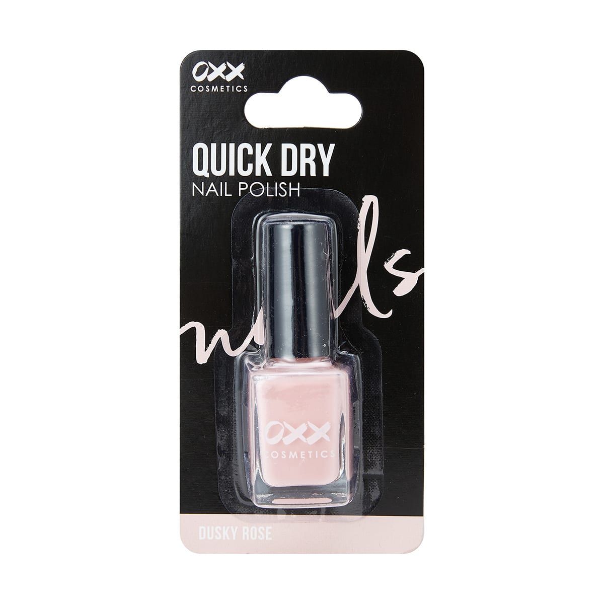 OXX Cosmetics Quick Dry Nail Polish - Dusky Rose