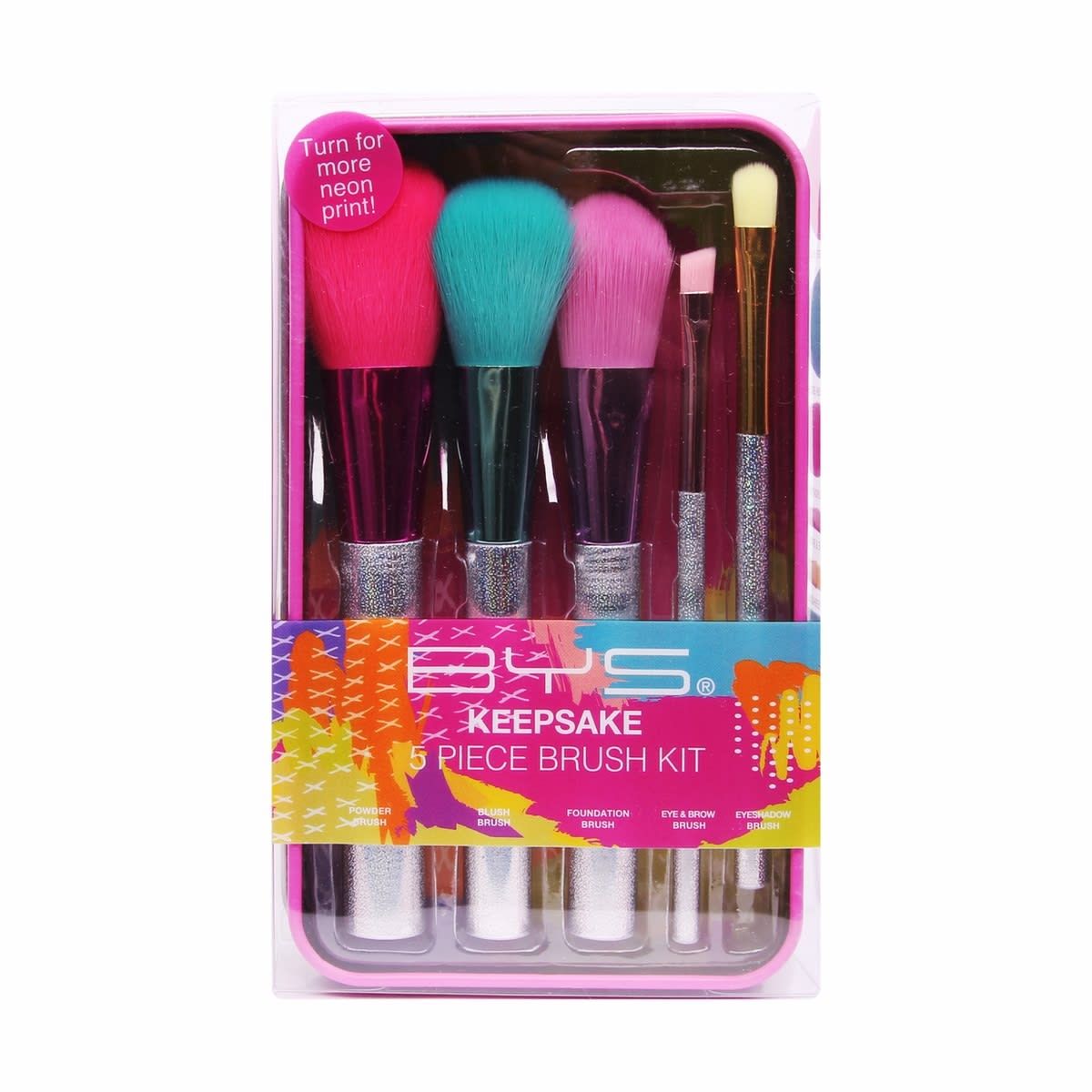 BYS Keepsake 5 Piece Brush Kit - Frenzy