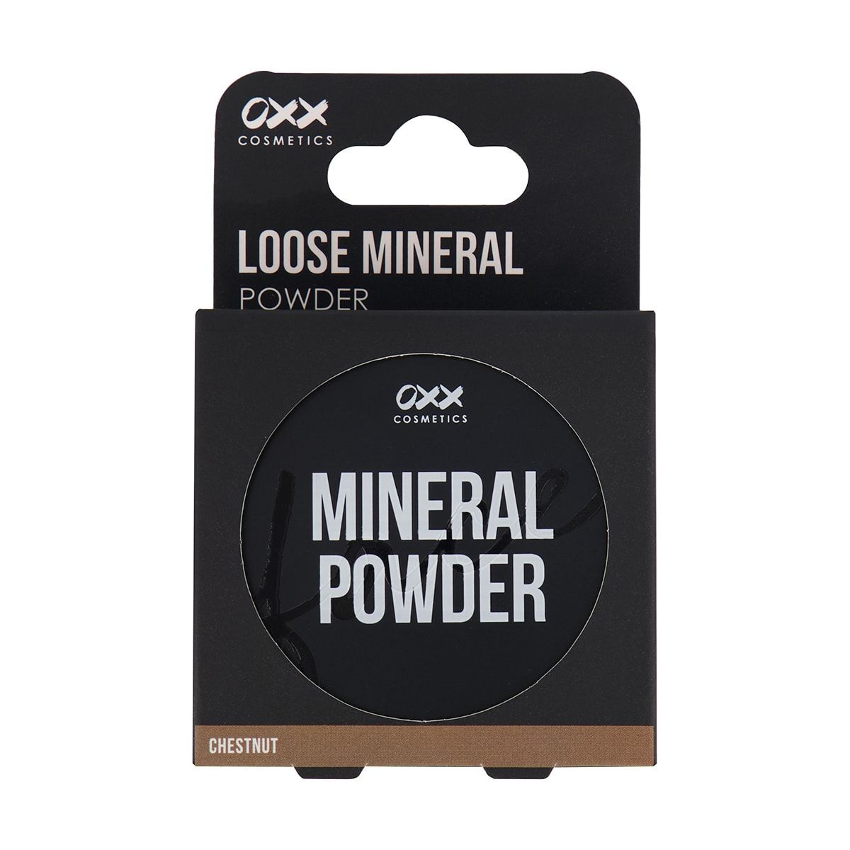 OXX Cosmetics Loose Mineral Powder - Chestnut