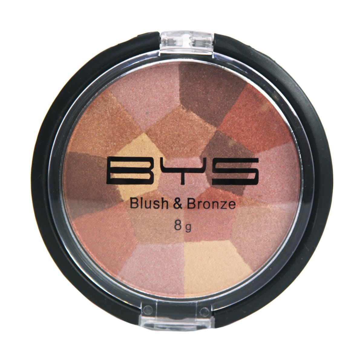 BYS Blush & Bronze Mosaic Compact High Shine