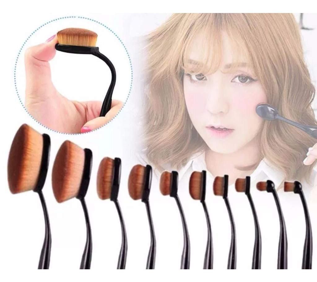 MAC Oval Blending Brush Set (10pcs)
