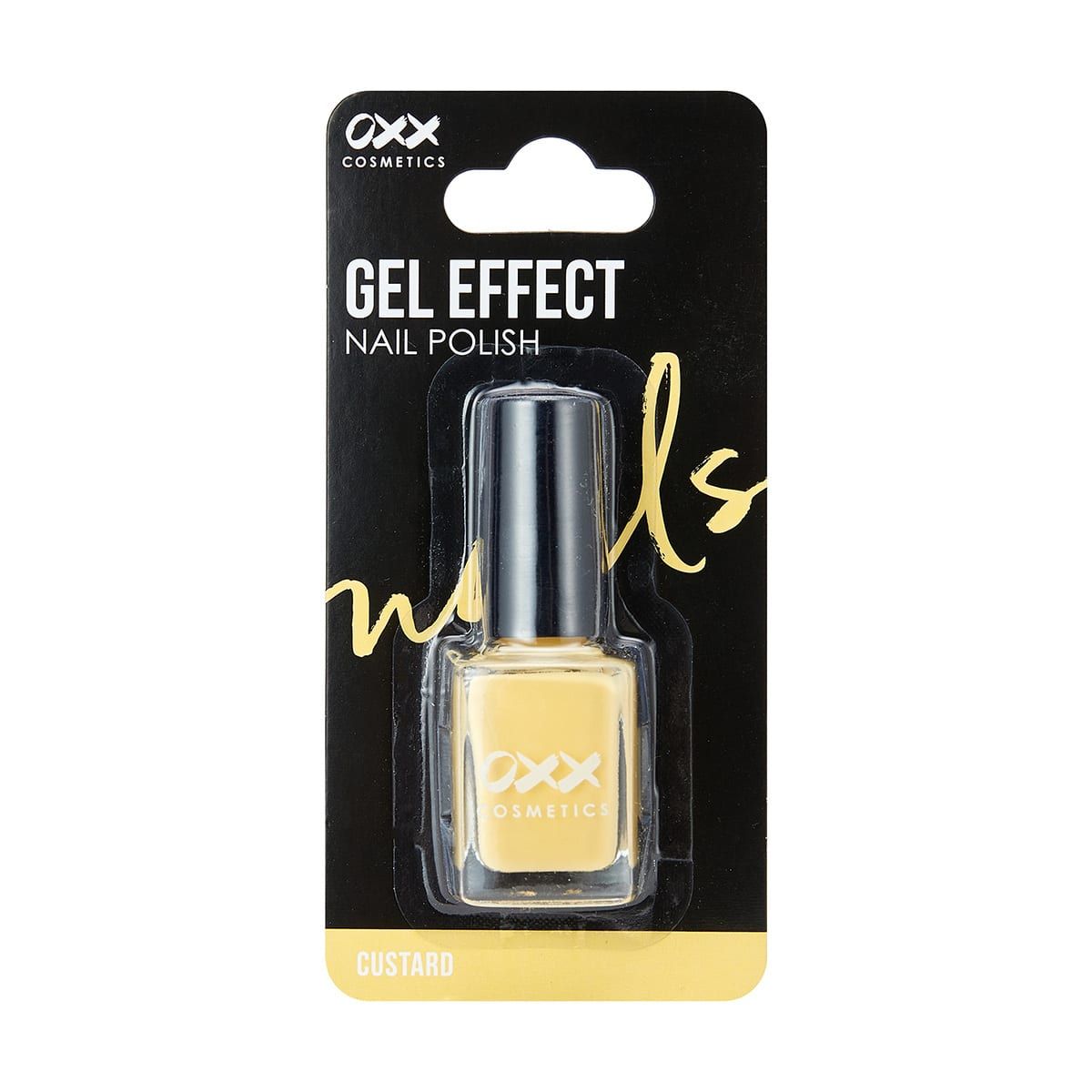 OXX Cosmetics Gel Effect Nail Polish - Custard