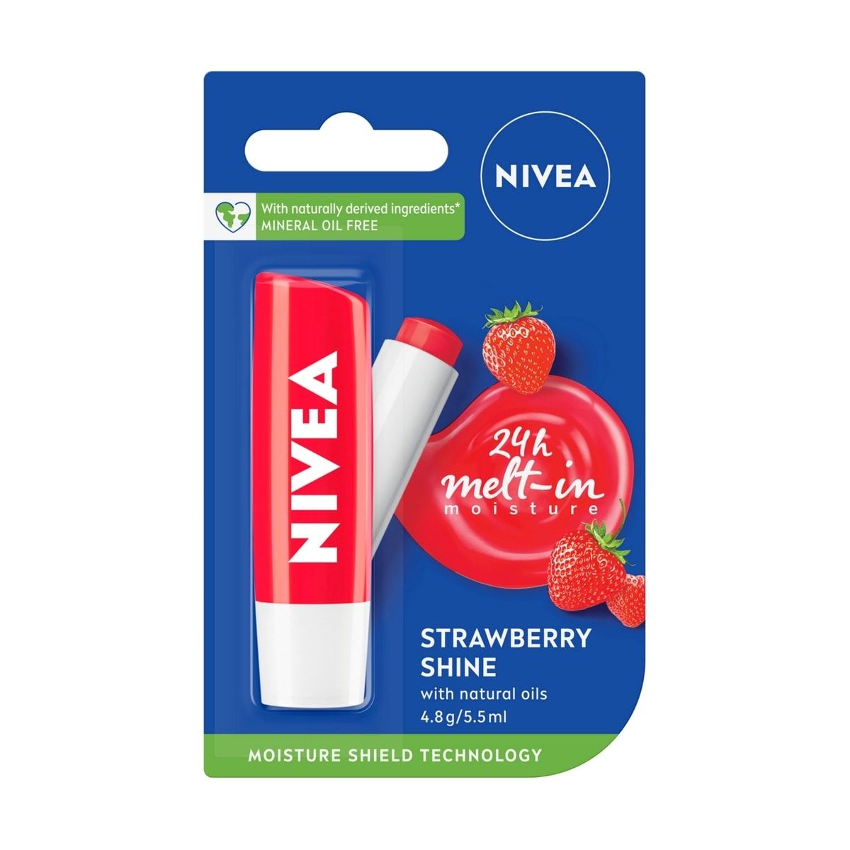 Nivea Fruity Shine Strawberry Lip Balm