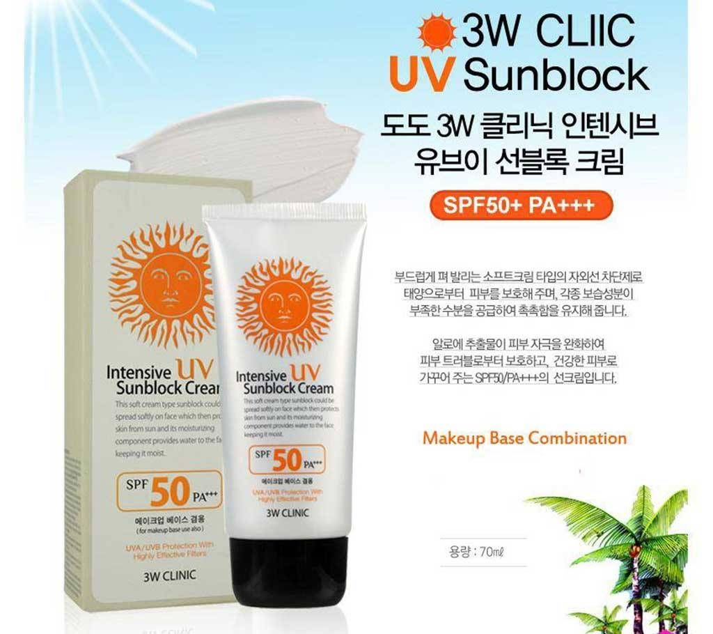 Intensive UV Sun Block cream 