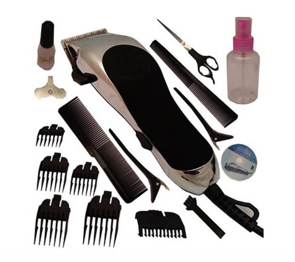 Kemei Delux Chrome Pro Complete Hair Cutting kit
