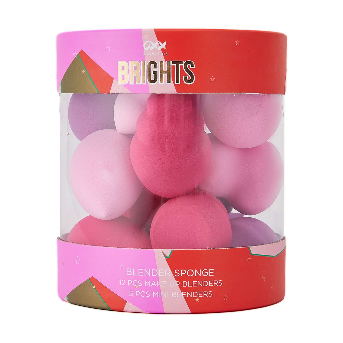 OXX Cosmetics 17 Piece Blender Sponge - Brights