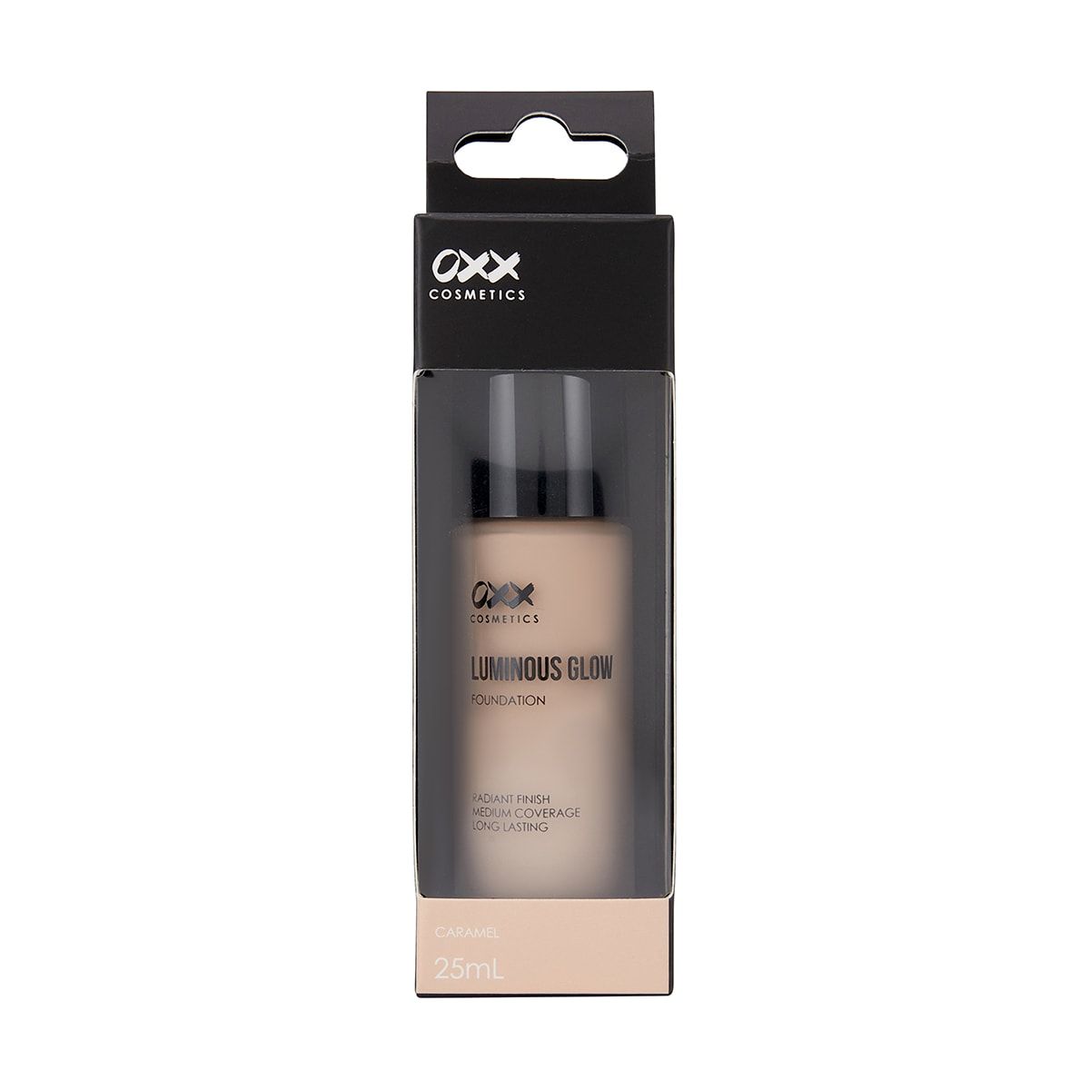 OXX Cosmetics Luminous Glow Foundation - Caramel