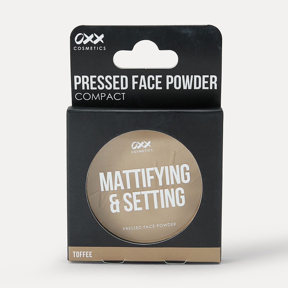 OXX Cosmetics Pressed Face Powder Compact - Toffee